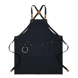 Tabliers personnalisés en toile de coton réglables et robustes pour la cuisine - Product Image 3