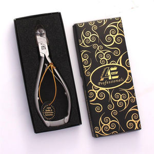 Coupe-ongles de luxe robuste en acier inoxydable chirurgical de haute qualité 2026, à ressort unique, à mâchoire concave/lune, pour manucure, 7 en 1, 1 boîte - Product Image 1