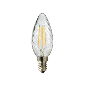 Bombilla LED de Filamento E14 de 4W que Imita una Vela Real con Alta Luminosidad - Product Image 1