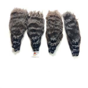 ผมต่อแบบเวฟลึก Remy Temple Indian Cuticle Aligned  100% ผมแท้ธรรมชาติ สีธรรมชาติ น้ำหนัก 100 กรัม - Product Image 6