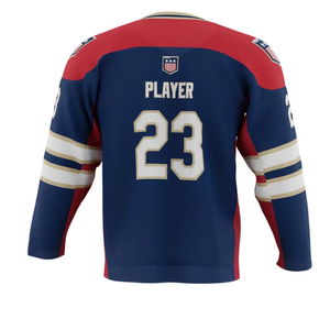 Jersey de Hockey sobre Hielo para Hombre, Poliéster Estampado, Personalizado con Nombre, Número y Logotipo, Ropa Deportiva 2025, Venta al Por Mayor - Product Image 3