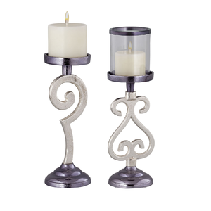 Nuevo estilo de portavelas de metal de lujo hecho a mano atemporal con perfección artesanal para interiores decorativos de lujo para el hogar - Product Image 3