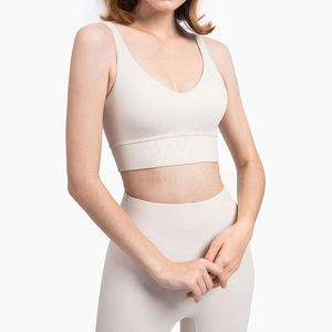 Vente en gros, ensemble de yoga pour femmes, élasthanne/polyester, logo personnalisé extensible et léger, toutes les couleurs disponibles - Product Image 6