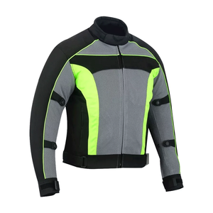 Summer Vented New Unisex Windproof Printed Plus Size Motorcycle Jacket avec CE Protectors Roadracing Textile Jacket - Product Image 3