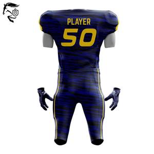 2025 OEM/ODM Camisetas y pantalones de fútbol americano personalizados | Conjuntos de uniformes de poliéster sublimado de alta calidad unisex" - Product Image 6