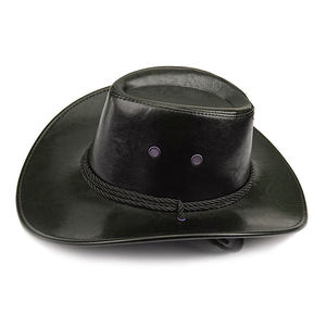 Sombrero de Vaquero Occidental de Cuero de Alta Calidad SHER SONS SPORTS, Mejor Venta 2026, Tamaño Ajustable, Colores Personalizados - Product Image 1