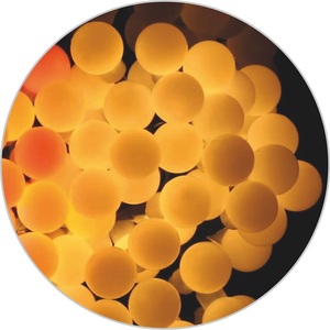 20m. <b>LED</b> string <b>lights</b>, warm white bulbs, 8 functions, mains powered, IP44 (Electro DH 79.716/20/CAL) - Product Image 1