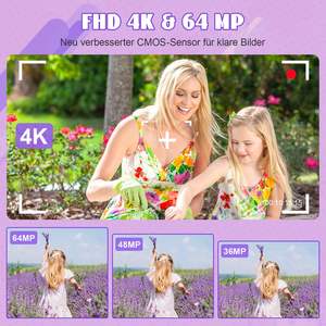 Fotocamera Digitale Compatta G7 di Alta Qualità con 64MP e Registrazione 4K Ultra HD, Obiettivo Zoom e Sensore CMOS per Foto Mozzafiato - Product Image 6