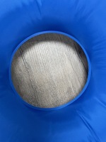 Coussin d'assise gonflable - Portable, imperméable, écologique, non toxique, en PVC/Nylon, anti-acariens, pour hémorroïdes et soutien lombaire