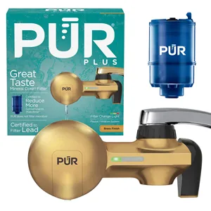 Système de filtration d'eau PUR Plus à fixer sur robinet avec noyau minéral réducteur de plomb - Product Image 1