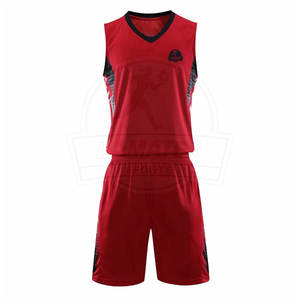 Venta directa de fábrica de alta calidad de secado rápido transpirable poliéster baloncesto ropa deportiva conjunto de diseño personalizado mejor talla grande - Product Image 1