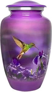 Customized Handmade Printed Metal Cremation Urn for Adult Ashes Funeral <b>Memorial</b> Supplies - Product Image 3