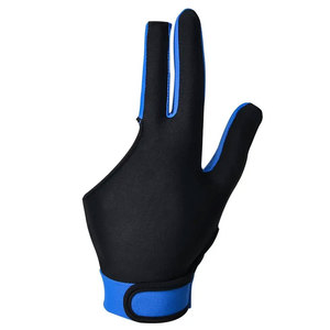 Guantes de billar de 3 dedos de color personalizado de alta calidad XXXL para guantes deportivos de billar de mano izquierda o derecha - Product Image 5