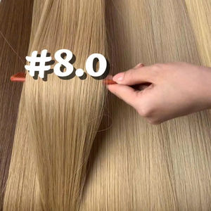 Vente en gros 100 grammes d'extensions de cheveux Remy en vrac dans toutes les couleurs 70 cm origine vietnamienne par les fournisseurs de cheveux de la NASA - Product Image 1