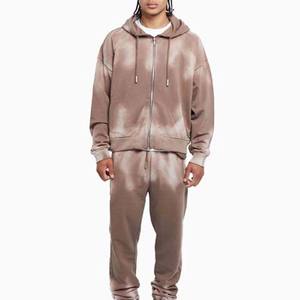 Sweat à capuche pour hommes 100% coton de haute qualité personnalisé à la mode respirant lavé fermeture éclair pas cher prix Durable basiques accessoire de vêtement - Product Image 1