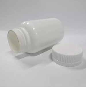 กระบอก80cc 250cc ยาสำหรับวิตามินสำหรับสัตว์เลี้ยงขวดยาพลาสติกเซรามิกสีขาวออกแบบโลโก้ได้ตามต้องการ - Product Image 5