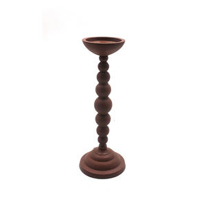 New Arrival Bronze Finished Metal Pillar <b>Candle</b> <b>Holder</b> for Home & Wedding Tabletop Decorated Luxury <b>Candle</b> Pillar Handmade - Product Image 6