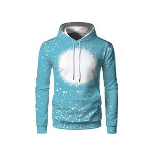 2024 vendedor caliente de alta calidad sudaderas con capucha de los hombres logotipo personalizado sublimación gruesa 100% poliéster para el invierno - Product Image 1