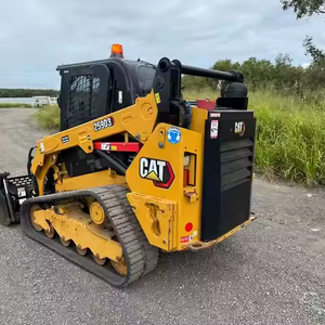 2022 usado para Caterpillar 289D3 Skid Steer Loader 4 toneladas carga nominal Mini cargador frontal Kubota motor cubo Track Drive Mini - Product Image 2