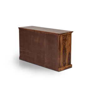 Buffet moderne de luxe en bois de manguier massif avec accents en laiton Maison de ferme Salon Salle à manger Solution de rangement - Product Image 2