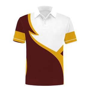 Uniforme d'entreprise de haute qualité 200gsm Polyester Coton Hommes Polo T-shirt Personnalisé Hommes Broderie Logo Polo T-shirt Golf Polos - Product Image 3