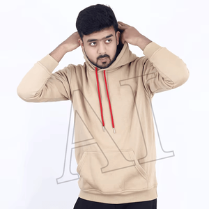 Sweat à capuche Boxy noir pour homme en coton épais avec poches doubles pour l'hiver Service OEM personnalisable pour l'hiver - Product Image 4