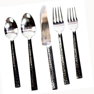 Excelente calidad al por mayor a precio más barato Cubiertos de acero inoxidable Juego de cubiertos de lujo para uso en hoteles/restaurantes/fiestas en casa - Product Image 5