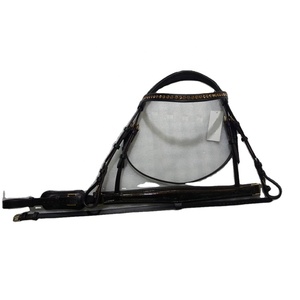 <b>Top</b> Trending Handmade Patent Leather Bridle With <b>Crystals</b> and Soft Padded Wok Manufacturer Supplier & Wholesaler Saman Exports - Product Image 1