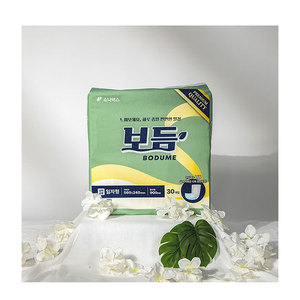 กางเกงผ้าอ้อมสำเร็จรูป BODUME Comfort Care แบบตรง ผ้าไม่ถักทอ ขนาด 560x240 มม. 30 ชิ้น น้ำหนักเบา ป้องกันการรั่วซึมแบบ 3 มิติ ความจุ 900 มล. - Product Image 1