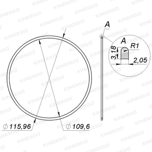 Joint d'étanchéité SRMB16 pour Mercedes Benz 722.6, 722.9 - Product Image 2