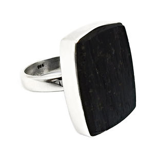 Haute qualité noir Tourmaline pierre précieuse anneau cadeau pour les femmes solide 925 en argent Sterling bijoux fins forme personnalisée anneaux faits à la main - Product Image 2