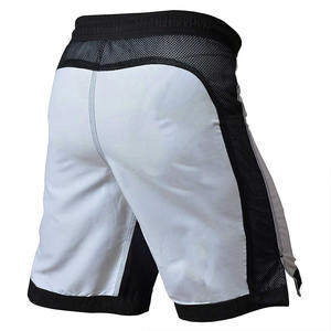 Competición Mma Bjj Boxeo Lucha Deporte Gimnasio Pantalones cortos Logotipo personalizado Etiqueta de tamaño Pantalones cortos para hombres Ropa de artes marciales - Product Image 4