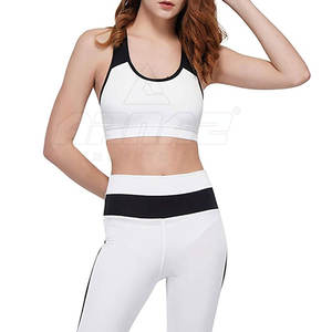 Soutien-gorge de sport de compression avec matériau respirant et soutien-gorge de sport à dos nageur avec finition sans couture - Product Image 5