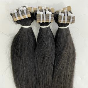 Extensions de cheveux vierges humains à clipser en gros, vague naturelle, double trame, 100g par paquet - Product Image 6