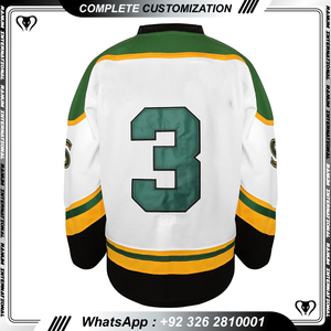 เสื้อฮ็อกกี้น้ำแข็งชุดฮ็อกกี้ออกแบบได้ตามต้องการพิมพ์ลายโพลีเอสเตอร์ - Product Image 3