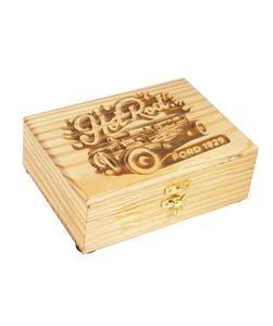 Boîte à bijoux gravée à la main en bois gravée à la main pour femmes-bijoux pour hommes | Boîtes décoratives | Rangement et organisateur (amateur de voiture) - Product Image 2