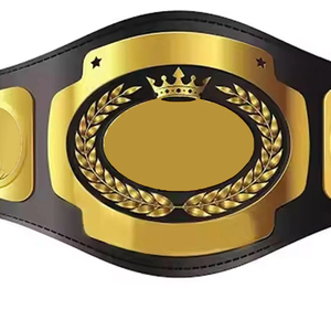 Cinturón de Campeonato Personalizado 2025, Correa de Cuero Resistente, Cinturón de Lucha Libre y Boxeo, Cinturones de Campeonato para Ganadores - Product Image 3