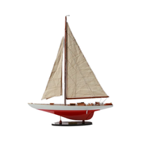 RANGER Bateau à voile en bois peint fait main, forme irrégulière, Feng Shui, décoration moderne DIY pour la maison, Nouvel An chinois, Noël