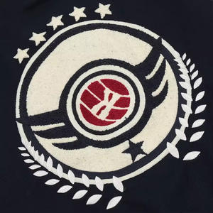 Chaqueta Varsity de Alta Calidad para Hombre, Estilo Urbano, con Bordado Personalizado, Cuello Alto, Impermeable y Resistente al Viento, Venta al Por Mayor - Product Image 4