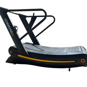 Tapis roulant électrique pliable incurvé Air Runner avec écran LCD, entraînements cardio efficaces, renforcement musculaire pour usage domestique et commercial - Product Image 3