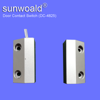 Sensor saklar reed kontak pintu magnetik OKI berbahan logam berkabel