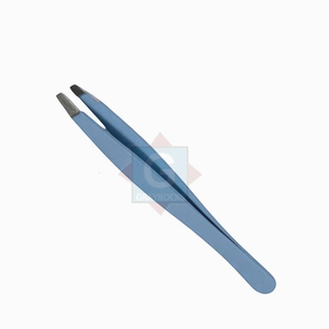 แหนบถอนขนคิ้วสแตนเลสแบบมืออาชีพสีตามสั่ง - Product Image 3