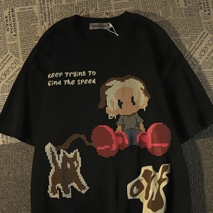 เสื้อยืดพิมพ์ลายพิมพ์ซับลิเมชันเสื้อคอกลมของผู้หญิงเสื้อแขนสั้นผ้าฝ้าย100% - Product Image 1