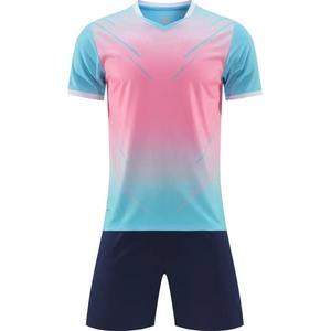 Maillots de football hommes uniformes de Football survêtement vêtements de sport enfants équipe scolaire personnaliser équipe de Football chemise à manches courtes costume de Football - Product Image 3