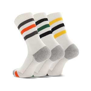 Chaussettes de baseball tendance de haute qualité, logo personnalisé, tricotées en spandex/polyester, respirantes, antidérapantes, séchage rapide, couleurs personnalisées - Product Image 3