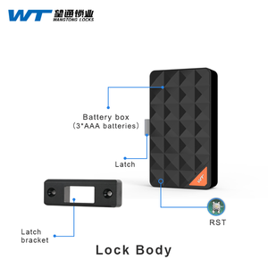 App màu xanh răng vân tay Keyless điện tử văn phòng nhỏ ngăn kéo khóa với btsf11 - Product Image 4