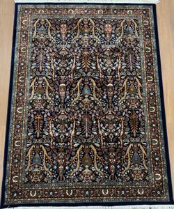 High Quality Machine Made Hand Knotted Floral Mughal Design Indian Area <b>Rug</b> Home Decor Living Room Eco-Friendly Carpet - Product Image 1