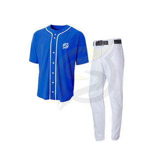Uniforme de béisbol con logotipo personalizado para hombre, uniforme de béisbol con diseño personalizado en diferentes colores - Product Image 6