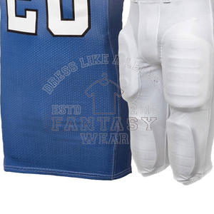 FANTASY WEAR 2026 OEM Jersey de Fútbol Americano Profesional de Alta Calidad 100% Poliéster Diseño Personalizado Uniforme de Poliéster - Product Image 4