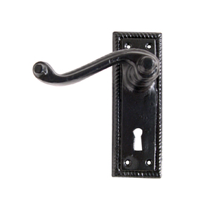 Fabuloso diseño Super venta decoración del hogar manija de bloqueo Color plata alta exigente aspecto atractivo Premium manija de puerta de palanca de hierro - Product Image 2